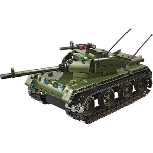 Qman Конструктор Qman - Радиоуправляем Танк-Пантер, 418 части (Q54003)