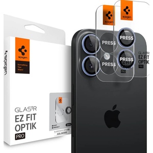 SPIGEN Glass tR EZ Fit Optik Pro 2 броя, сини - iPhone 17 (AGL10129)