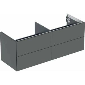 Geberit Стенен шкаф Geberit One lava mat 135 см с 4 чекмеджета (505.266.00.3)