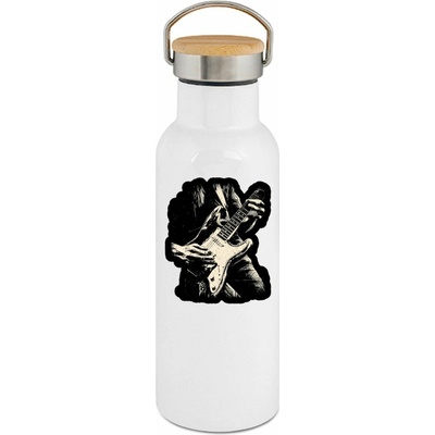 123TRIKO termoska Elektrická kytara, hudební potisk 500 ml