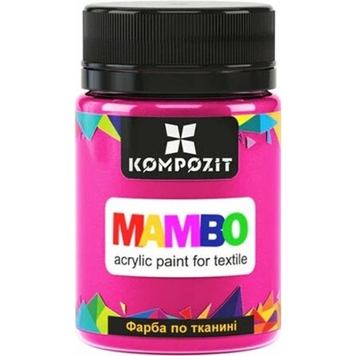 Mambo fluo farba na textil a kožu 50 ml 84 fluorescenčná ružová