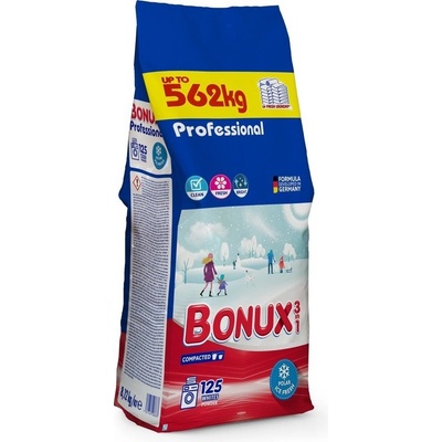 Bonux White Professional Ice Fresh prací prášek 8,12 kg 125 PD