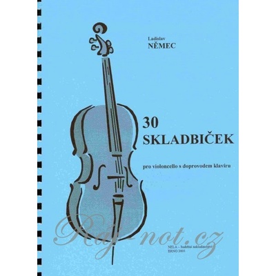 30 skladbičiek pre violončelo a klavír