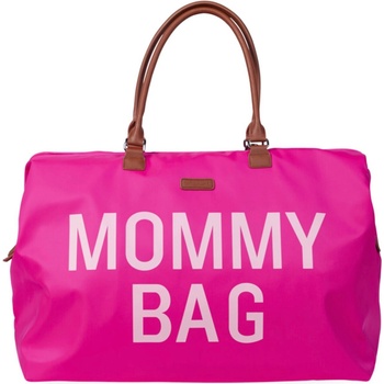 Childhome Чанта за принадлежности ChildHome - Mommy Bag, Pop Pink (CWMBBPOP)