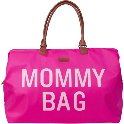 Childhome Чанта за принадлежности ChildHome - Mommy Bag, Pop Pink (CWMBBPOP)