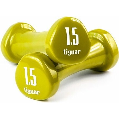 Tiguar Vinylové činky 2 x 1,5 kg 2 ks