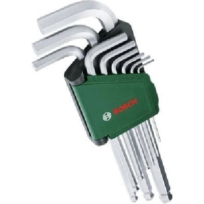 Bosch 9-dielna súprava šesťhranných kľúčov 1600A02BX9