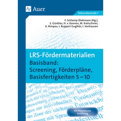 Basisband: Screening, Förderpläne, Basisfertigkeiten 5-10