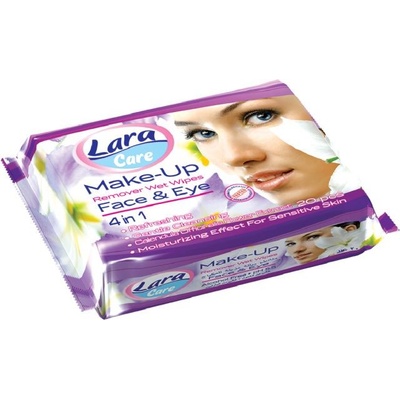 LARA Obrúsky vlhčené odstraňujúce make-up 20 ks