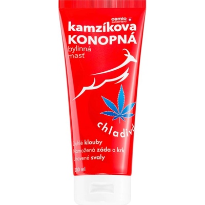 Cemio Kamzík hemp ointment мехлем с охлаждащ ефект 200ml