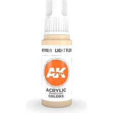 AK Interactive akrylová barva light flesh 17 ml