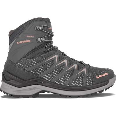 Lowa Дамски туристически обувки Lowa Women's Innox Pro GTX Mid Walking boots - Anthracite / Rose - размер 42, 5 (EU) (119-0896-0221)