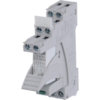 PI84-024DC relé, cievka 24 V, kontakty 250 V/8 A