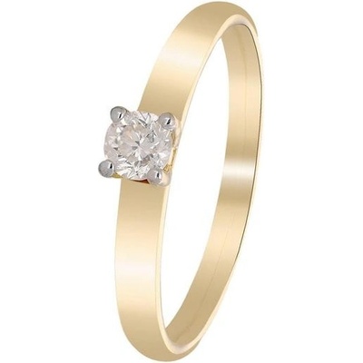 Zlaton Prsten žluté zlato s diamantem 000230812237