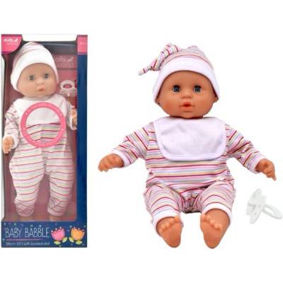 Dolls World Bábika Baby Babble 38 cm