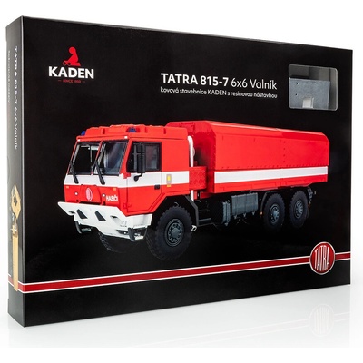 Kaden Stavebnice Tatra 815-7 6x6 valník hasiči 1:43
