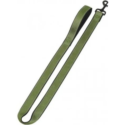 Nobby Повод за куче Classic Reflect SOFT дължина 120 см дебелина 25-30 мм зелен/черен 74788-41