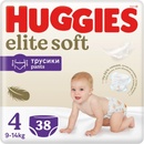 Plienky HUGGIES 2x Elite Soft Pants 4 9-14 kg 38 ks