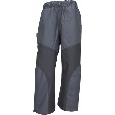 Fantom dětské kalhoty OUTDOOROVÉ letní bavlněné černo šedá