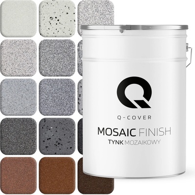 Mozaiková omítka Q-Cover M31 světle šedá 25 kg