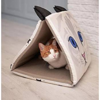 Ferplast Pyramid - Котешка къща Пирамида, 43 x 39 x h 38 см