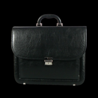 REAbags aktovka 7416TR černá nikl 15 L