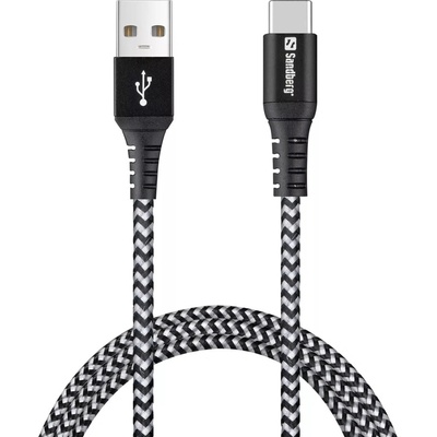 Sandberg Кабел Sandberg 441-36, от USB-A(м) към USB-C(м), 1m, черен (441-36)