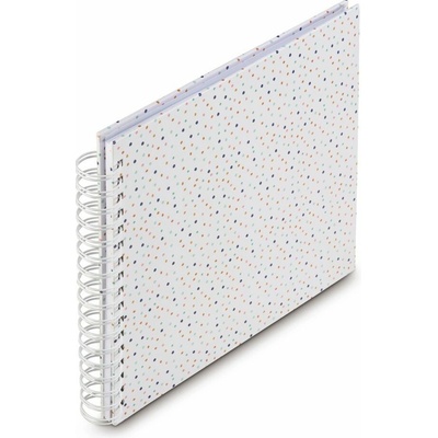 Hama album klasické spirálové CONFETTI 28x24 cm, 50 stran