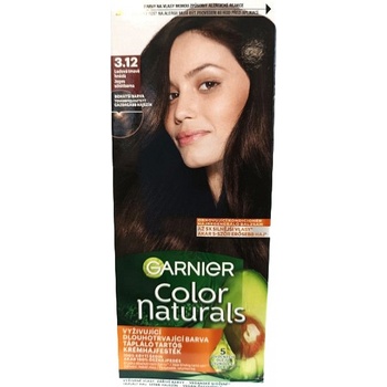 Garnier Color Naturals Creme barva na vlasy 3.12 Icy Dark Brown
