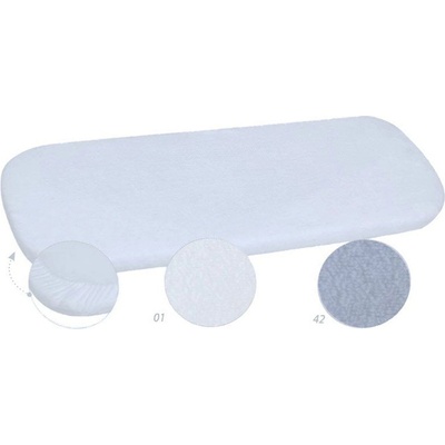 Baby Matex Чаршаф за матрак за количка Baby Matex, сив (5902675030397)