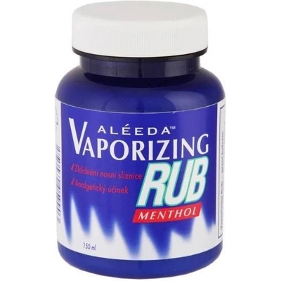 Aléeda Vaporizing Rub Menthol masážny balzam 150 ml