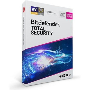 Bitdefender Total Security 2020 10 lic. 12 mes.