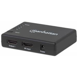 Manhattan 207706 HDMI Splitter Splitter 1x4, 4K 30Hz, UHD, 3D