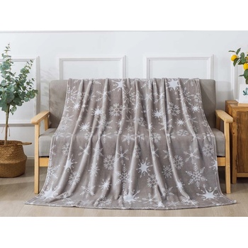 Xpose Deka mikroplyš JON sivá 140x200