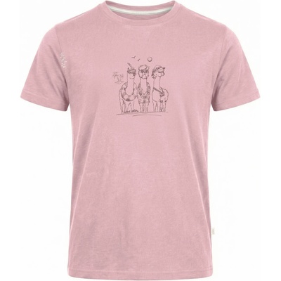Chillaz Детска тениска Chillaz Kid's Lübeck Alpaca Gang T-shirt - Dusty Rose - размер 164 (EU) (704-6006-0115)