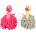 Flamingo играчка от латекс, щраус 1 бр