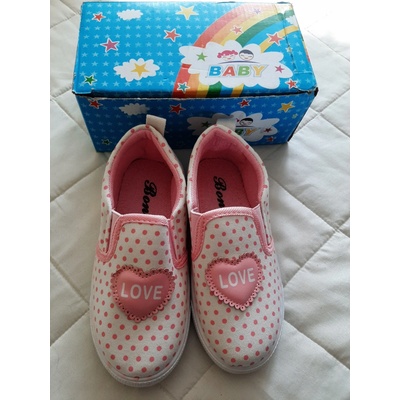 Dětské tenisky slip on love