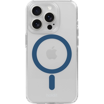 Holdit Гръб Holdit за iPhone 15 Pro Max, MagSafe Case, Син