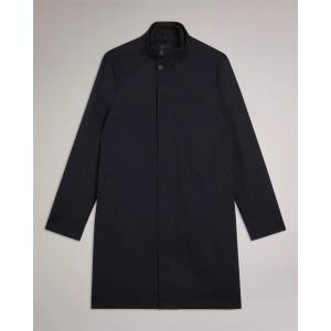 Ted Baker Палто Ted Baker Men's FunnelCoat Overcoat - Navy