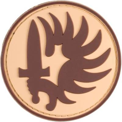 Gumová nášivka Armamat Legion - desert
