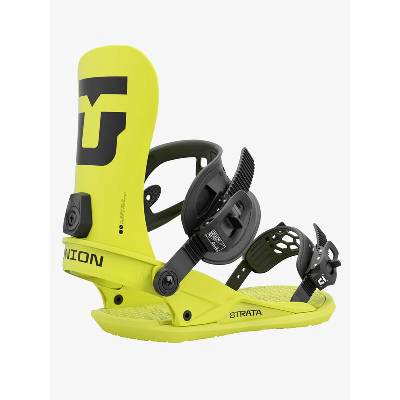 Union Strata ACID GREEN snowboard vázání - L žlutá