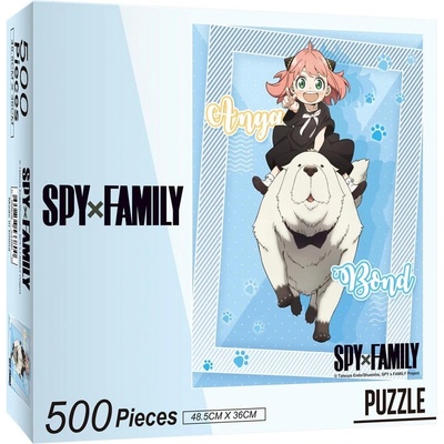 Пъзел Great Eastern Entertainment от 500 части - Spy x Family: Anya & Bond (GETC53380)