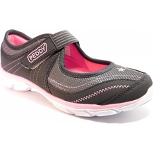 Peddy PO 518 22 02 dívčí letní obuv šedo růžová