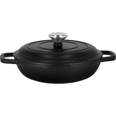 SILVERCREST Litinová servírovací pánev Premium, Ø 25 cm černá