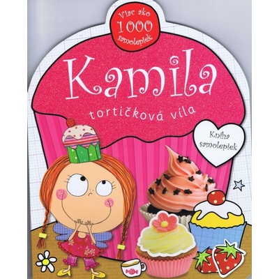 Kamila tortičková víla viac ako 1000 samolepiek