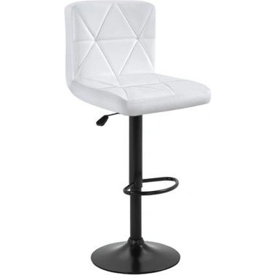 Kondela SELEST ekokůže bílá / černá