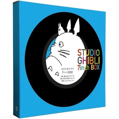 Hisaishi Joe - Studio Ghibli 7inch Box 4x Black & 1x Coloured Cherry Blossum Pink LP - 5 LP