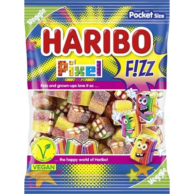 Haribo Pixel želé s ovocnou příchutí 80 g