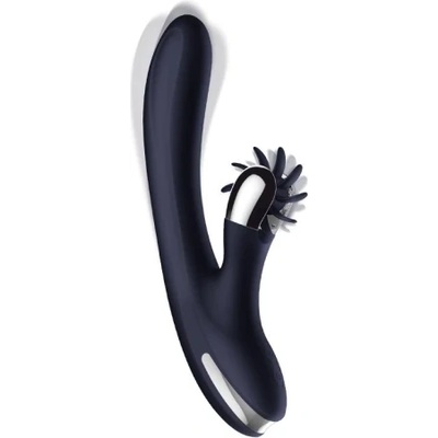 INTOYOU Гъвкав рабит вибратор с въртящ се стимулатор Navy Space