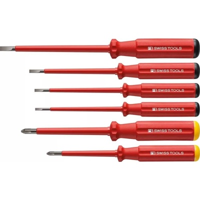 Sada šroubováků VDE 6 ks, drážka/PH v krabici Classic PB Swiss Tools